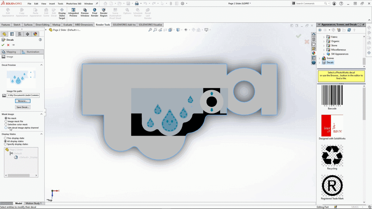 Sliding Board Book SOLIDWORKS Tutorial